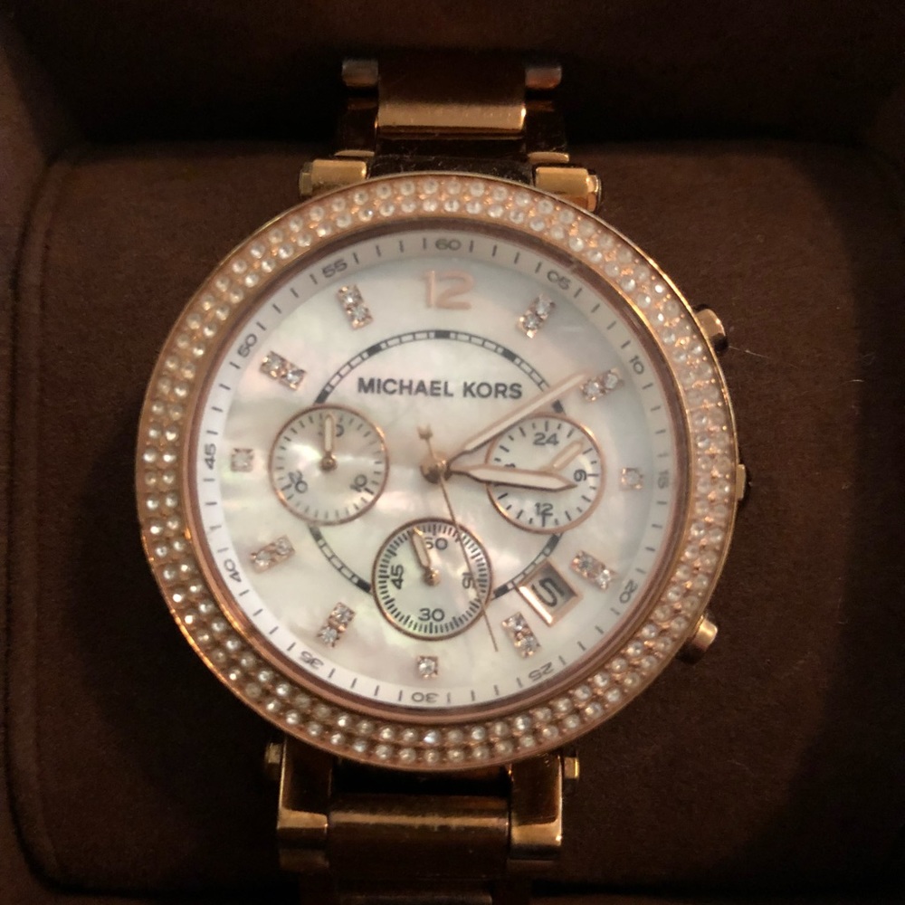 Rose Gold Michael Kors Watch